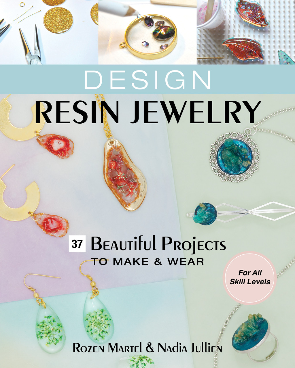 beautiful resin jewelry