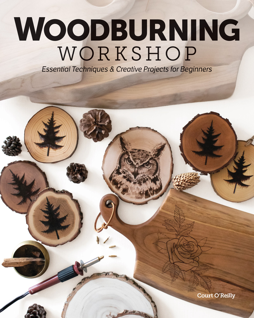 The Crafter's Workshop BlogWood burning with stencils