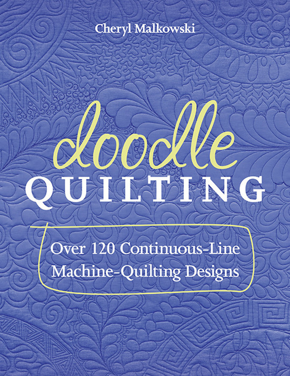 Free Motion Quilting a Continuous Line Design