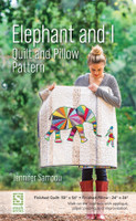 Stash Books Elephant and I Quilt and Pillow Pattern Stash Books Elephant and I Quilt and Pillow Pattern