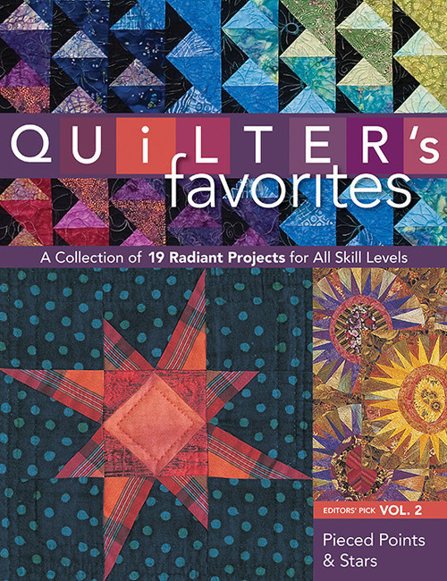 CT Publishing Quilter's Favorites Pieced Points & Stars eBook 