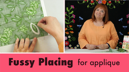 Fussy Cutting Appliqué Fussy Cutting Appliqué