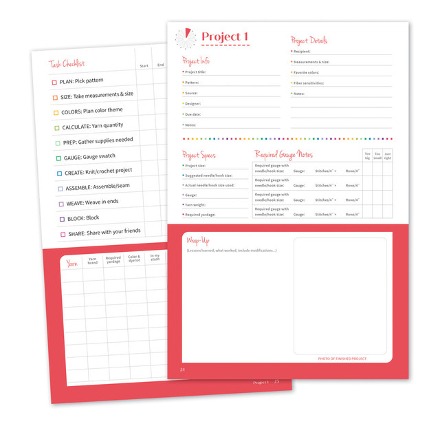 Knit & Crochet Project Planner - C&T Publishing