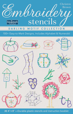 Embroidery Stencils Darling Motif Collection