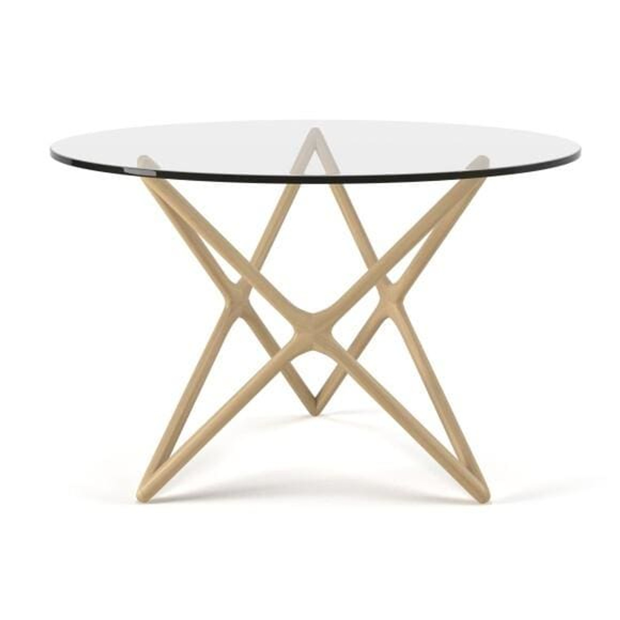 Sean Dix Triple X Dining Table Natural Ash Designdistrict