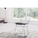 Wire Side Chair, Black