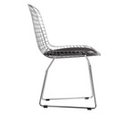 Wire Side Chair, Black