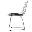 Wire Side Chair, Black