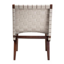 Risom Lounge Chair White, Walnut