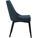 Viscount Fabric Dining Chair, Azure
