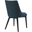 Viscount Fabric Dining Chair, Azure