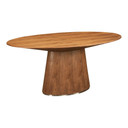 Otago 71' Oval Dining Table Walnut