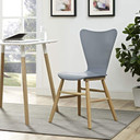 Cascade Wood Dining Chair, Gray