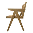 Jeanneret Design Arm Chair, Natural