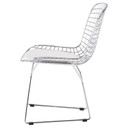 Wire Dining Chair, White