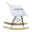Mid Century Children's Rocking Chair, White