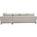 Haven Sectional Sofa w/ Right Facing Chaise in Cream Fabric