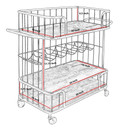 Shane Bar Cart