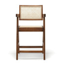 Jeanneret Design Counter Stool, Medium Teak