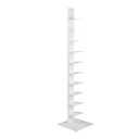 Spine 60-inch Bookcase Tower, White