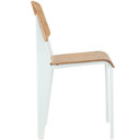 Prouve Dining Side Chair, Natural White