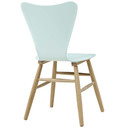 Cascade Wood Dining Chair, Blue