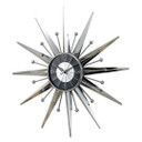 Metal Sunray Clock