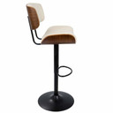 Urbane Tufted Bar Stool, Cream