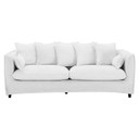 Altitude Slipcover Fabric Sofa, White