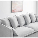 Altitude Slipcover Fabric Sofa, Light Gray