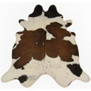 Brazilian Cowhide, Chocolate and White