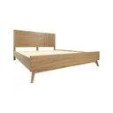 Claire Natural Light Mocha Acacia Bed, King