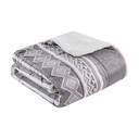 Anderson Print Mink Down Alternative Filled Throw, Grey