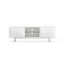 Cicero Modern White TV Stand