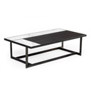 Fargo Ceramic & Grey Walnut Coffee Table