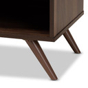 Kiyo Gray and Walnut TV Stand