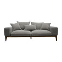Corina Grey Fabric Sofa