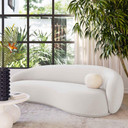 Kendra Cream Velvet Sofa