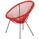 Playa Lounge Chair, Red
