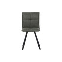 Weston Vegan Leather Dining Chair, Olive Green