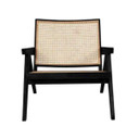 Chandigarh Lounge Chair, Black