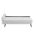 Revive Upholstered Fabric Sofa, White