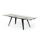 Glassco Extendable Glass Dining Table