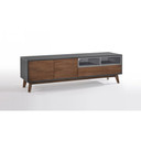 Vivian Modern Ebony TV Stand