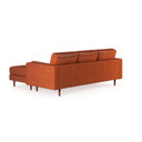Zaxby Reversible Sectional Sofa, Caramel