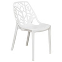 Coronado Dining Side Chair, Solid White