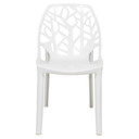 Coronado Dining Side Chair, Solid White