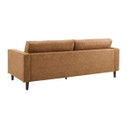 Kappa Brown Sofa 76"