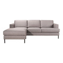 Galiano Reversible Sectional Light Grey