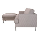 Galiano Reversible Sectional Light Grey